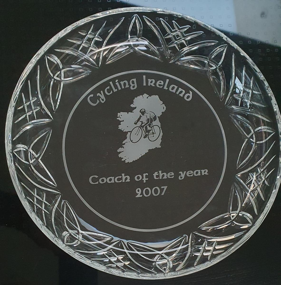 Coach of Yr20007 award